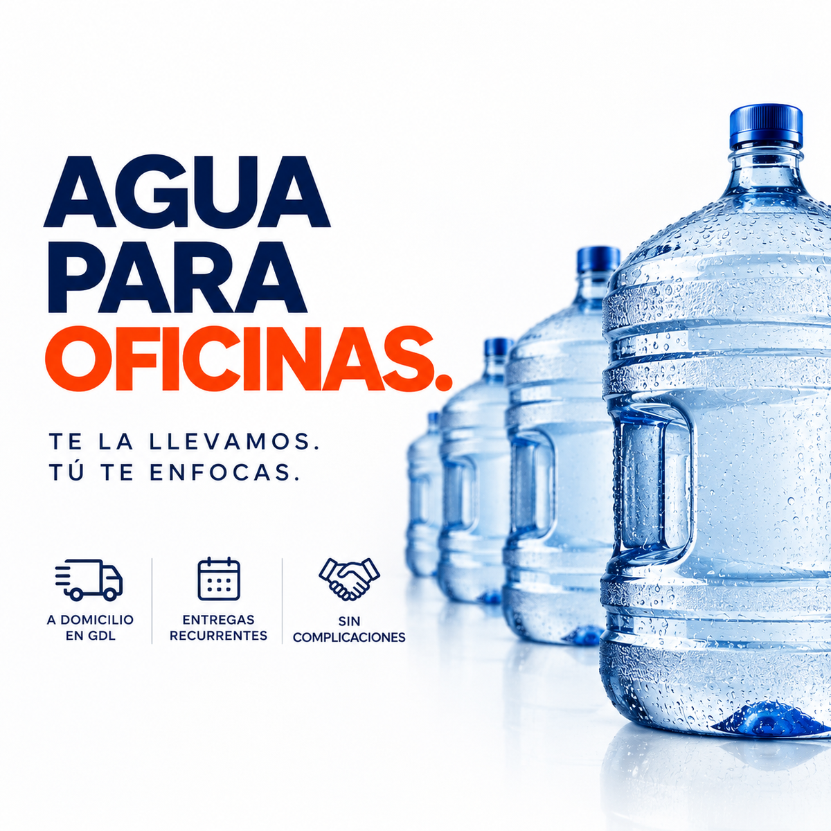 Garrafones para oficinas