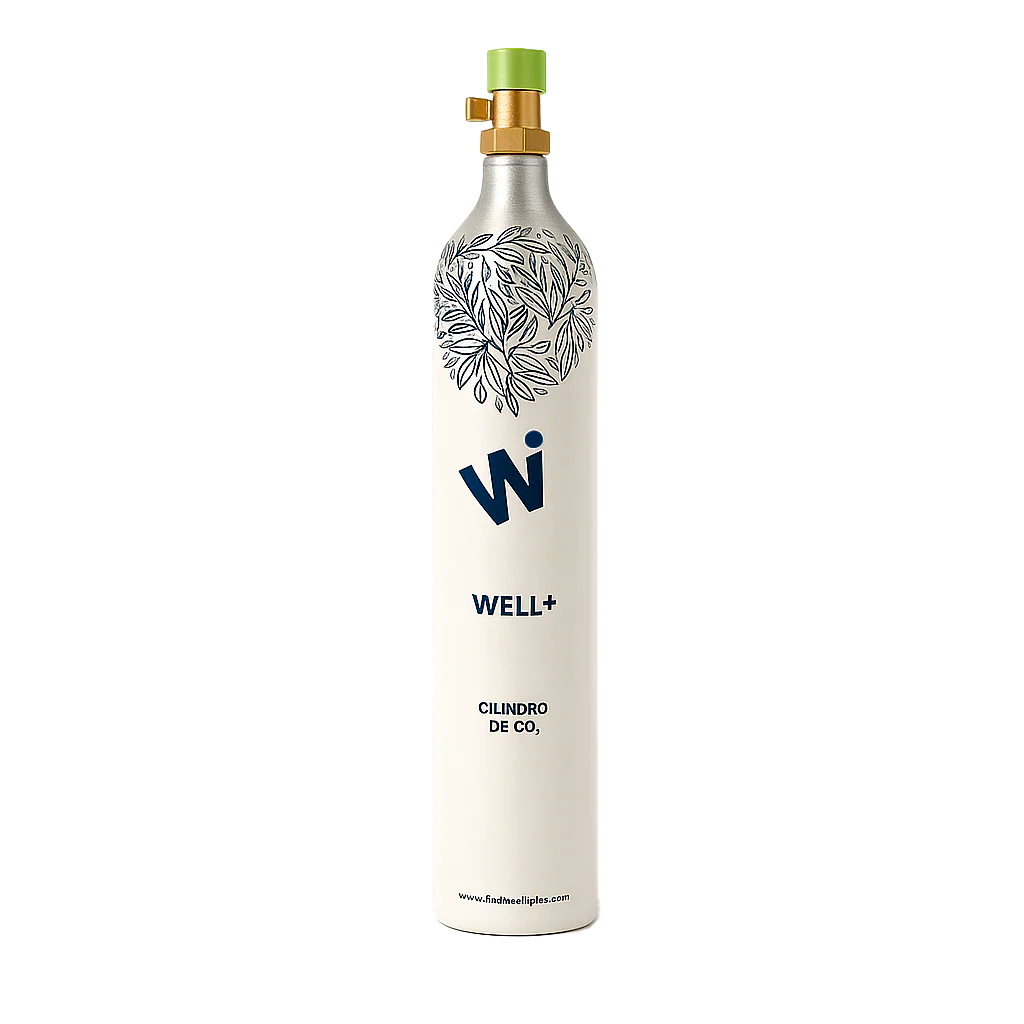 Gasificador de agua WELLPLUS | Hidratación práctica y saludable