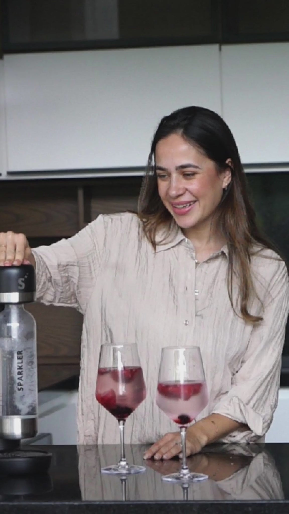 Gasificador de agua WELLPLUS | Hidratación práctica y saludable