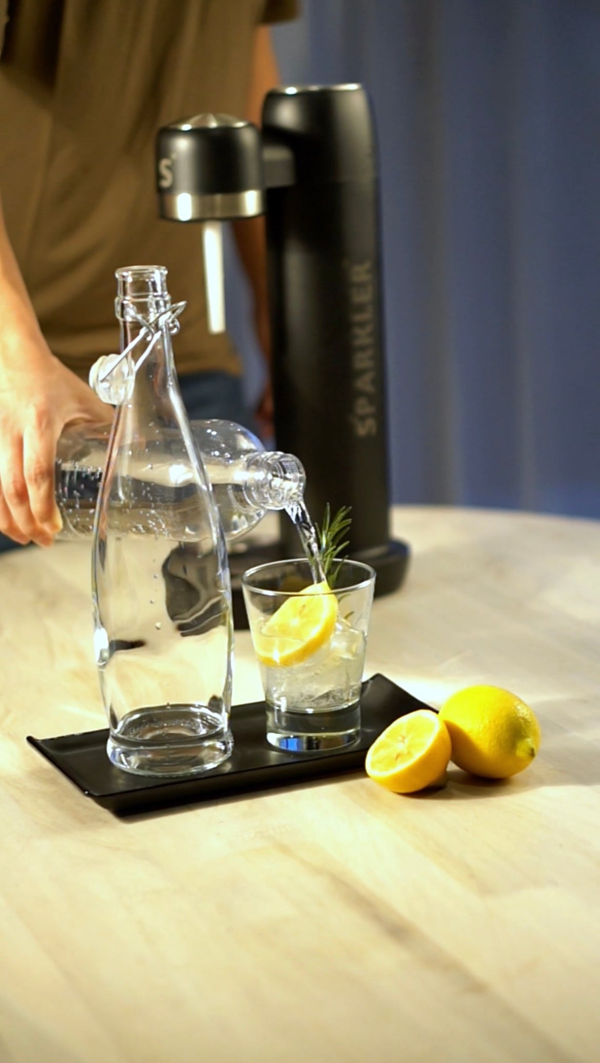 Gasificador de agua WELLPLUS | Hidratación práctica y saludable