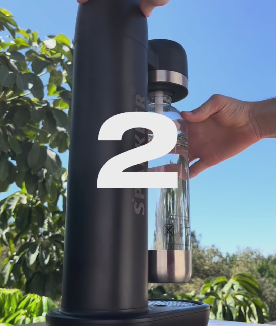 Gasificador de agua WELLPLUS | Hidratación práctica y saludable
